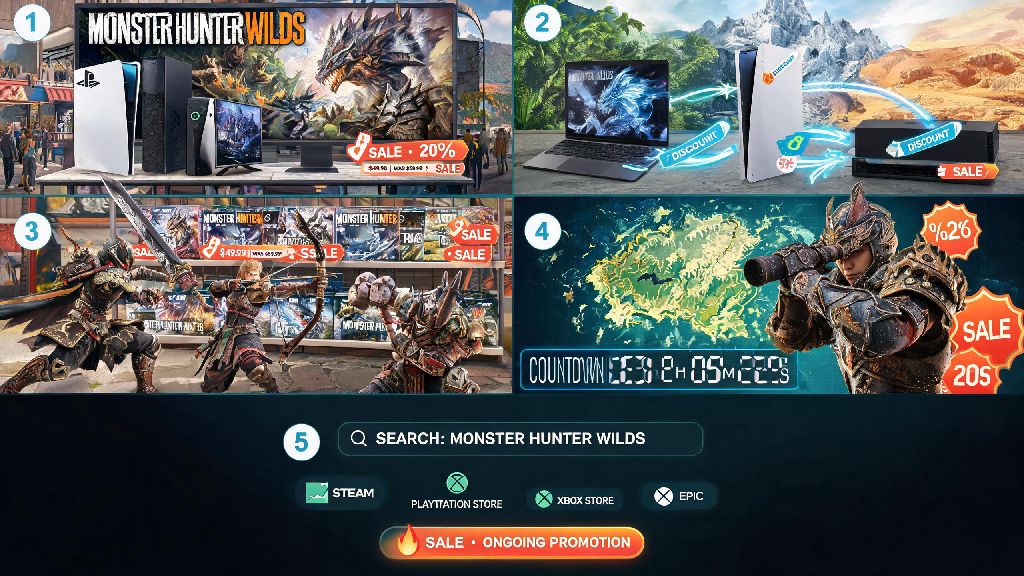 Best Ways to Find Legitimate Monster Hunter Wilds Sale Deals