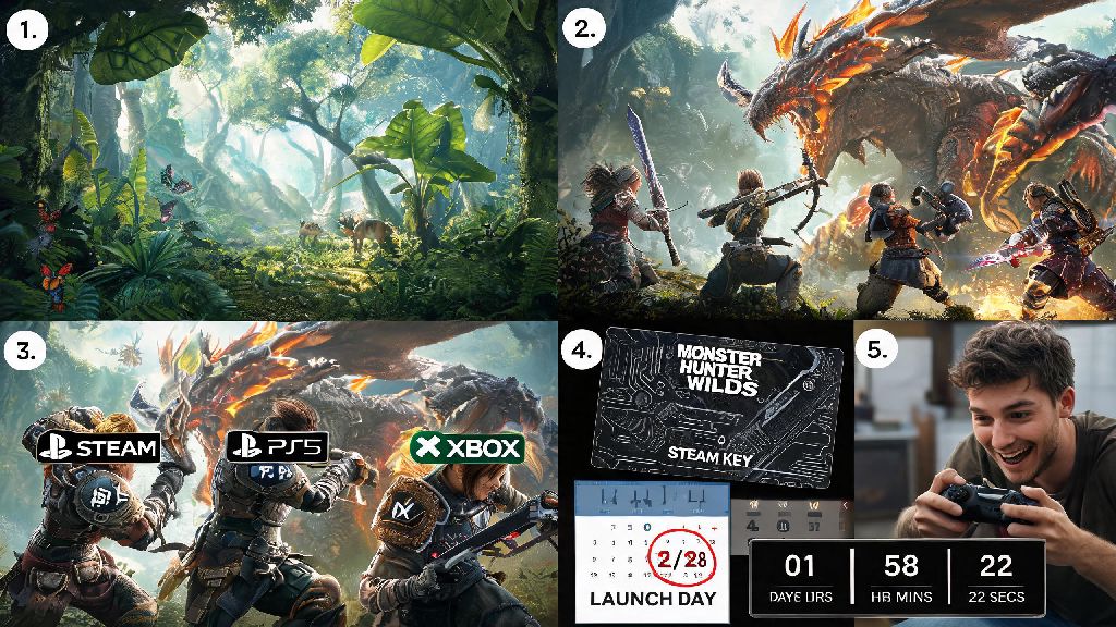 How to Get a Legitimate Monster Hunter Wilds Steam Key: 5 Useful Tips