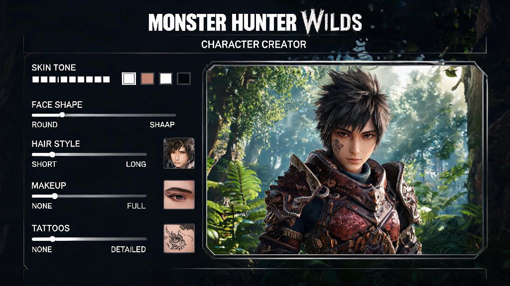 Easy Guide to Monster Hunter Wilds Character Creation Codes